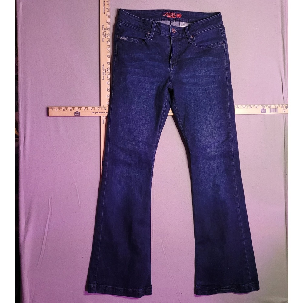 Cinch Lynden Womens Dark Wash Flare Leg Western Denim Jeans MJ81454071 Sz 30/9 R